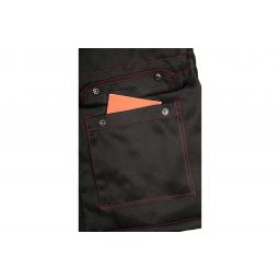 Костюм зимний Титан (тк.Смесовая,210) п/к, черный/красный