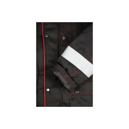 Костюм зимний Титан (тк.Смесовая,210) п/к, черный/красный