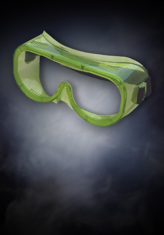 Очки закрытые с прямой вентиляцией