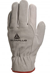 Перчатки спилковые, комбинированные