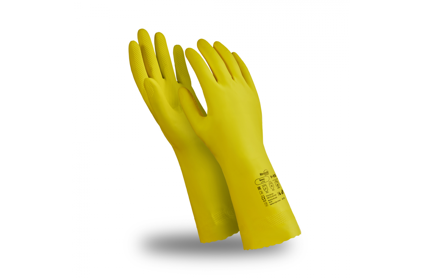 Перчатки Манипула™ Блеск (латекс 0,4мм), L-F-01/CG-941
