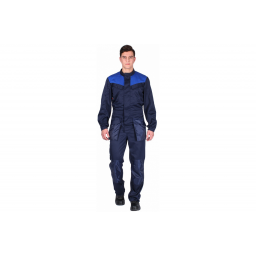 Комбинезон Специалист NEW (тк.Смесовая/Оксфорд), т.синий/васильковый