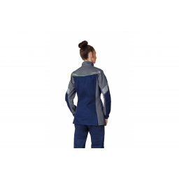 Куртка удлиненная женская PROFLINE SPECIALIST (тк.Протек,240), т.синий/серый