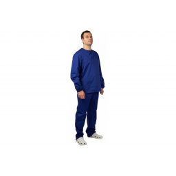 Костюм мужской ХАССП-Стандарт (тк.Оптима,160), васильковый