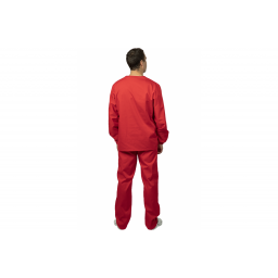 Костюм мужской ХАССП-Стандарт (тк.Оптима,160), красный