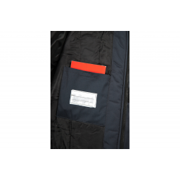 Костюм зимний Фаворит-Мега (тк.Протек, 240) п/к, черный/красный/серый