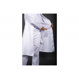 Халат мужской ХАССП-Премиум (тк.Салюс,210), белый