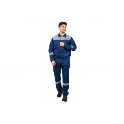Костюм Легион-2 СОП (тк.Смесовая,210) п/к, т.синий/серый