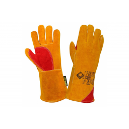 Краги спилковые ГРЕНАДЕР утепл. (иск.мех), КРА009