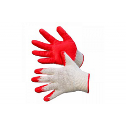 Перчатки трикотажные х/б с одинарным латексным покрытием