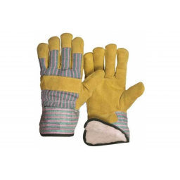 Перчатки спилковые комбинированные утепл.(синтепон) (тип АНГАРА)