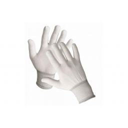 Перчатки нейлоновые, белые