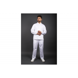 Костюм мужской ХАССП-Премиум (тк.Салюс,210), белый