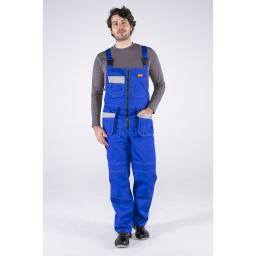 Костюм Союз-Профессионал-2 (тк.Балтекс,240) п/к, васильковый/св.серый/