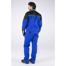 Костюм Союз-Профессионал-2 (тк.Балтекс,240) п/к, васильковый/черный/ли