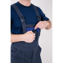 Костюм Липецк СОП (тк.Смесовая,260) п/к, т.синий/васильковый