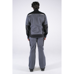 Костюм Милан (тк.Карелия,260) брюки, серый/черный
