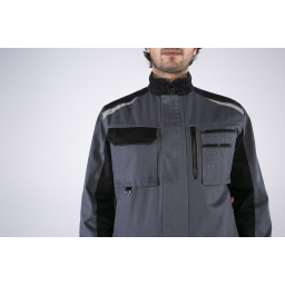 Костюм Милан (тк.Карелия,260) брюки, серый/черный