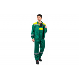 Костюм Легион-2 СОП (тк.Смесовая,210) п/к, зеленый/желтый