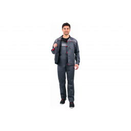 Костюм Фаворит-2 (тк.Смесовая,210) п/к, т.серый/серый
