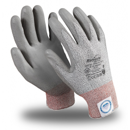 Перчатки Manipula Specialist® Даймонд ПУ 4 (дайнема+полиуретан), DDP-9