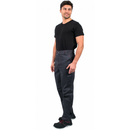 Костюм Фаворит-1 Премиум (тк.Смесовая,240) брюки, т.серый/св.серый