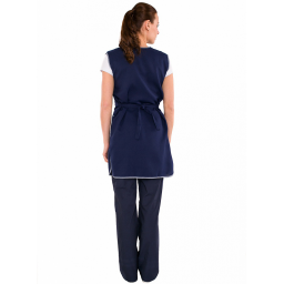 Фартук-сарафан Вишня (тк.Габардин), т.синий