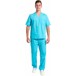 Костюм мужской хирурга (тк.ТиСи), бирюзовый