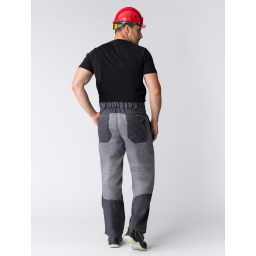 Брюки Лидер (тк.Балтекс,210), т.серый/св.серый