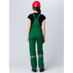 Костюм женский Весна-2 СОП NEW (тк.Смесовая,210) п/к, зеленый/желтый