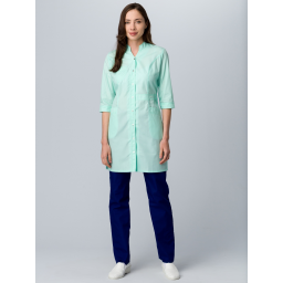 Халат Симпл-002 (тк.Смесовая,120) MedLine, мятный