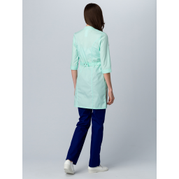 Халат Симпл-002 (тк.Смесовая,120) MedLine, мятный
