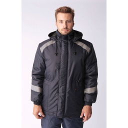 Куртка зимняя Прогресс (Оксфорд), темно-синий