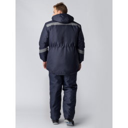 Куртка зимняя Прогресс (Оксфорд), темно-синий