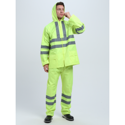 Костюм влагозащитный сигнальный СОП Profline Specialist, желтый