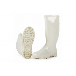 Сапоги женские ПВХ/ПВХ, белый