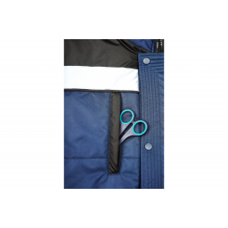 Костюм зимний Беркут (тк.Таслан) п/к, т.синий/черный