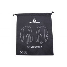 Наушники DeltaPlus™ SILVERSTOUNE 2 (30дБ) с горизонтальным оголовьем, флуоресцентно-желтые