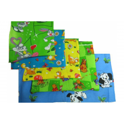 Полотенце вафельное 160 гр. (46х60) (5 шт.), детский рисунок