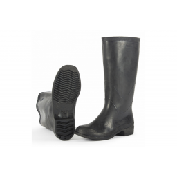Сапоги формовые резиновые женские (1 сорт), черный