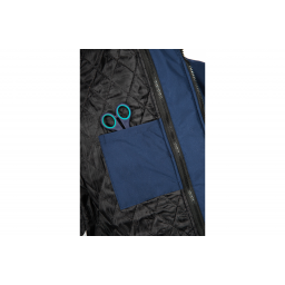 Костюм зимний Сибер Виндстоп СОП (тк.Таслан) п/к, т.синий/васильковый