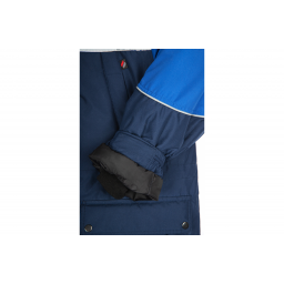Костюм зимний Сибер Виндстоп СОП (тк.Таслан) п/к, т.синий/васильковый