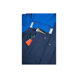 Костюм зимний Сибер Виндстоп СОП (тк.Таслан) п/к, т.синий/васильковый